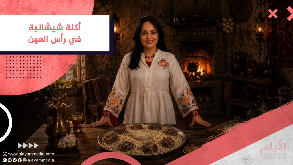 أكلة شيشانية في رأس العين